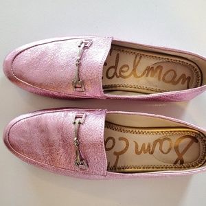 Sam Edelman Loraine Bit Loafer Lavender Mettalic